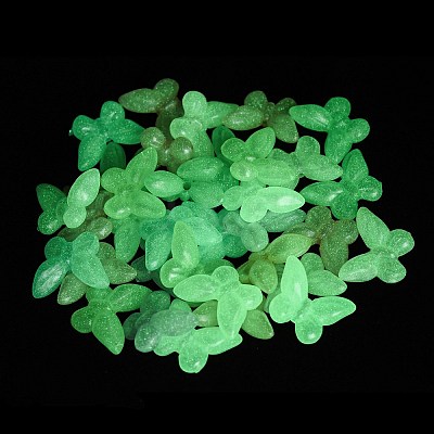 Luminous Transparent Acrylic Beads LACR-S001-11-1