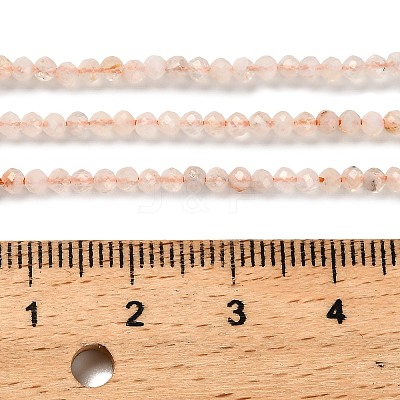 Heated Natural Citrine Beads Strands LS-G-RM2025-05A-2mm-1