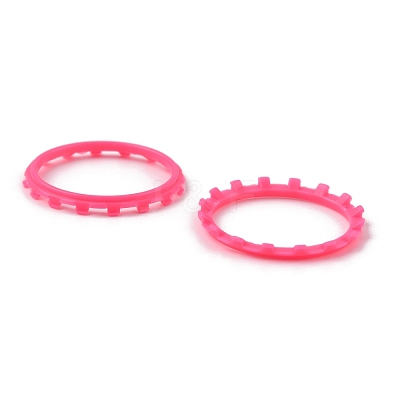 Plastic Decorative Accent Rings for Game Controller FIND-WH0042-47B-1