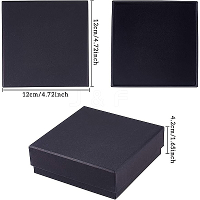 Kraft Paper Jewelry Boxes LS-CON-BC0005-90-1