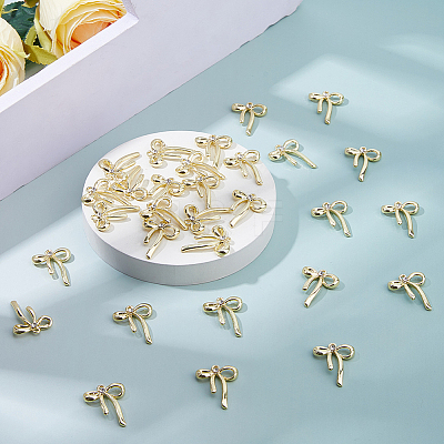 30Pcs Rack Plating Alloy Pendants FIND-FH0012-08G-1