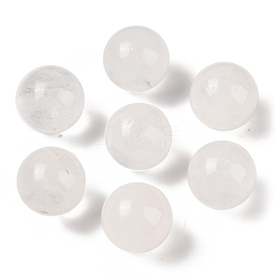 Natural Quartz Crystal No Hole Sphere Beads G-K353-04C-11-1