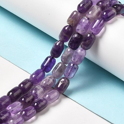 Natural Amethyst Beads Strands G-G980-20-1