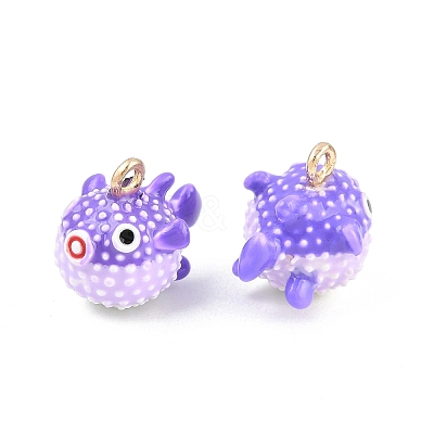 Alloy Enamel Pendants AL-CBA8C77-03G-03-1