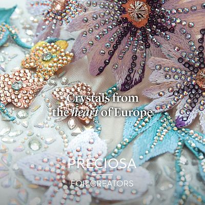 Preciosa® Crystal Hotfix Flatback Stones Y-PRC-HSS16-20110-200-1