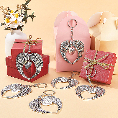 10Pcs Alloy Keychain KEYC-SP0001-02-1