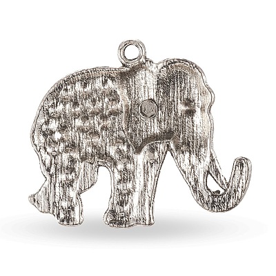 Tibetan Style Alloy Rhinestone Big Pendants LS-ALRI-L048-37AS-1