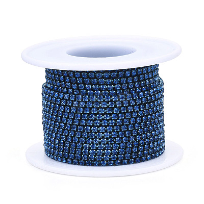 Electrophoresis Iron Rhinestone Strass Chains CHC-Q009-SS8.5-B11-1