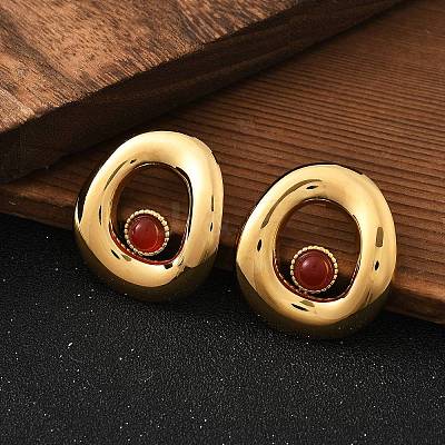 304 Stainless Steel Stud Earrings STAS-Z112-12G-02-1