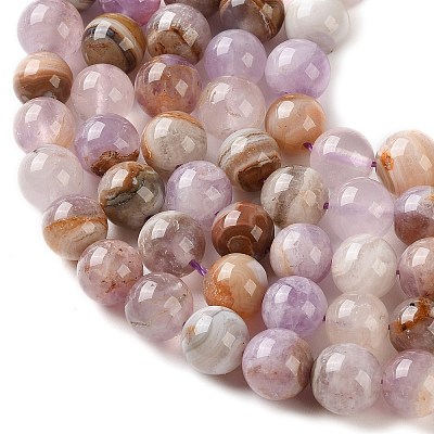 Natural Amethyst Lace Agate Beads Strands GG-CBABD99-04-8mm-1