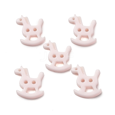 2-Hole Opaque Resin Buttons RE-CBA3698-23-1