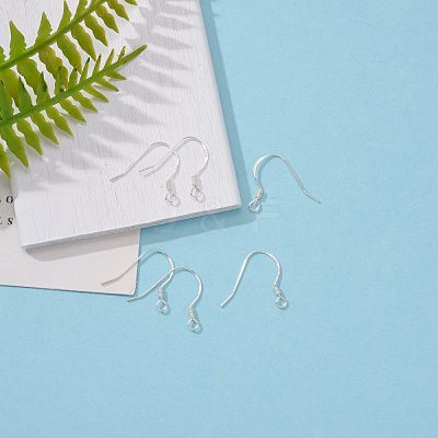 925 Sterling Silver Earring Hooks STER-K167-049A-S-1