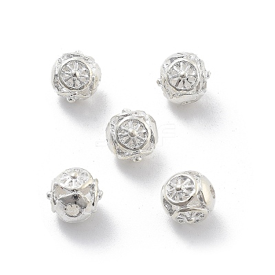 Alloy Hollow Beads PALLOY-P238-17S-RS-1