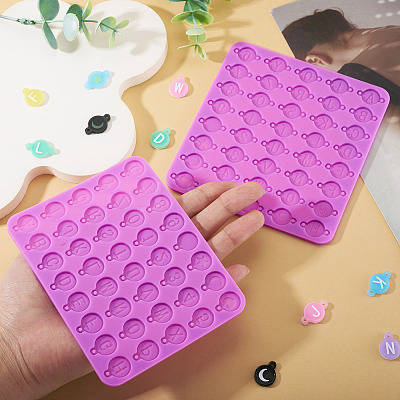 2Pcs 2 Styles Resin Molds CRES-TA0001-67-1