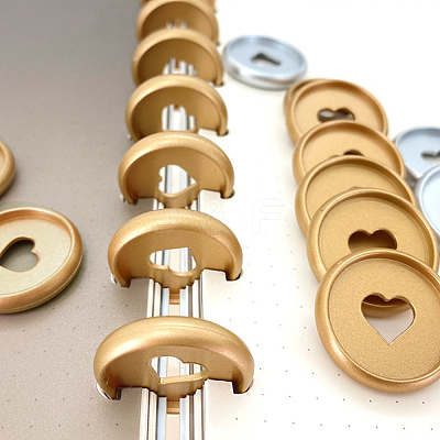 32Pcs 2 Colors ABS Buttons FIND-AN0001-56-1