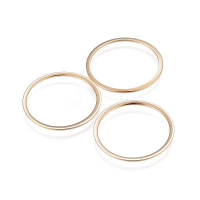 201 Stainless Steel Linking Rings X-STAS-F192-001G-02-1
