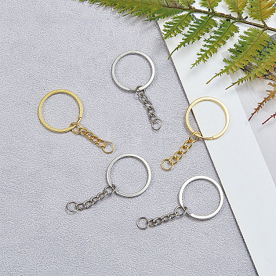 Alloy Split Key Rings PALLOY-CJ0001-44-1