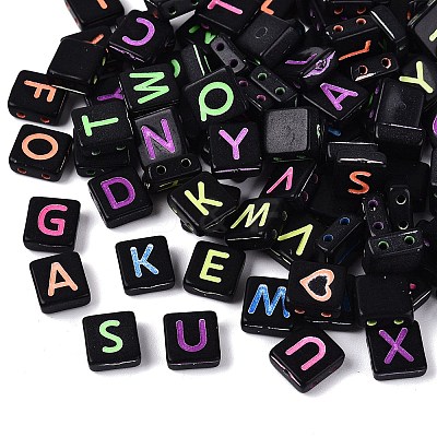 Opaque Acrylic Enamel Beads SACR-Q001-18A-1