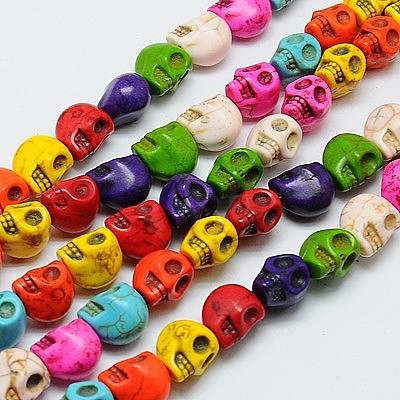 Synthetic Turquoise Beads Strands TURQ-G113-23x30mm-M-1