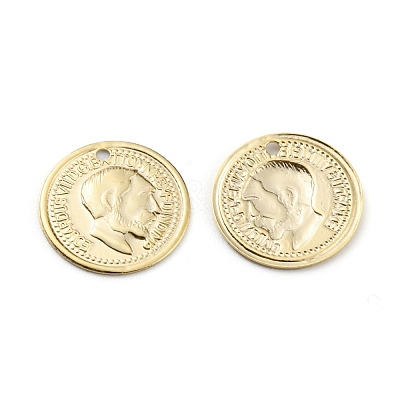 Brass Charms KK-Z007-05G-1