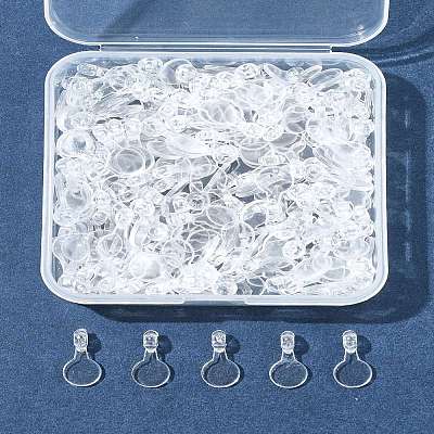 200Pcs Transparent Acrylic Pendants TACR-FS0001-52-1