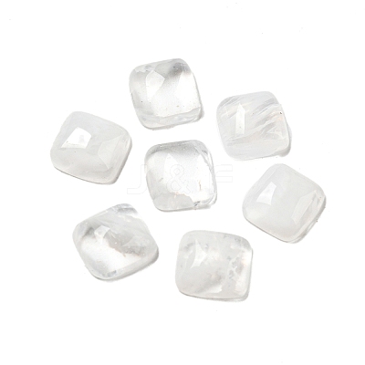 Watermelon Stone Glass Cabochons G-G075-08-1