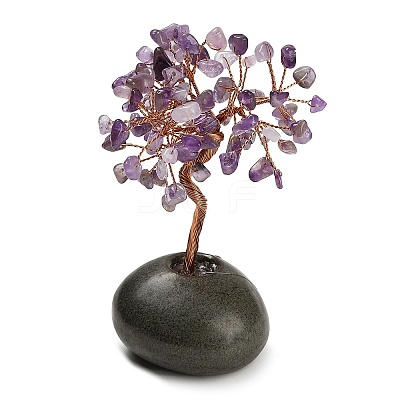 Natural Gemstone Chips Tree of Life Display Decorations GG-CBACC2B-01D-1