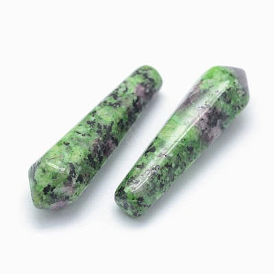 Natural Ruby in Zoisite Pointed Beads G-E490-C14-1