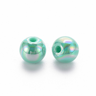 Opaque Acrylic Beads X-MACR-S370-D8mm-S035-1