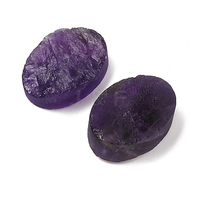 Natural Amethyst Cabochons G-K338-38B-01-1