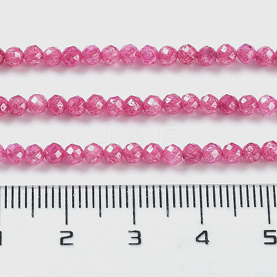 Cubic Zirconia Bead Strands ZIRC-C006-01B-01-1