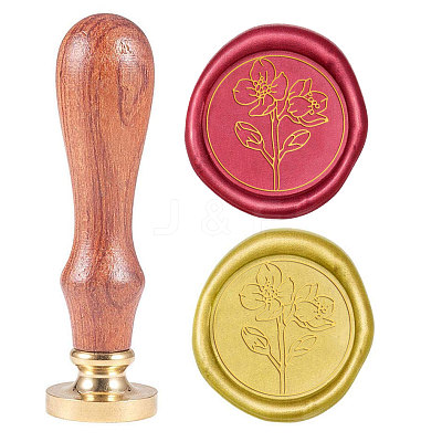 Wax Seal Stamp Set AJEW-WH0131-481-1