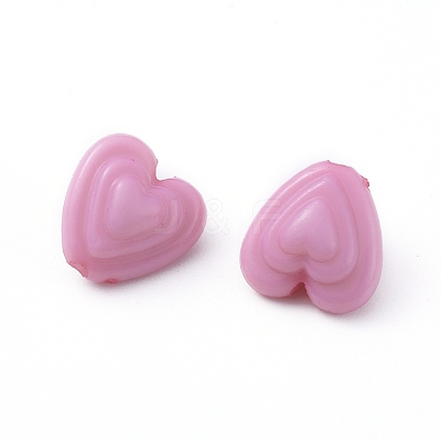 Opaque Acrylic Beads SACR-R827-02-1