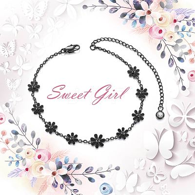 Stainless Steel Anklets JA17D-1
