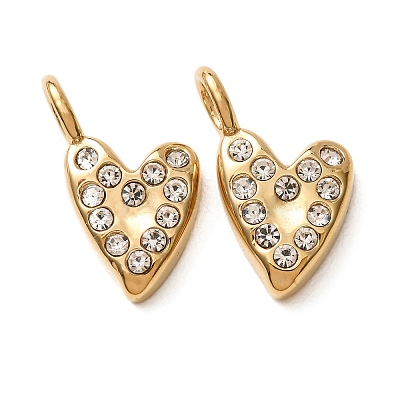 304 Stainless Steel Pendants RB-CBAE384-02G-1