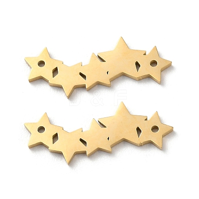 Ion Plating(IP) 304 Stainless Steel Connector Charms STAS-Q303-26G-1