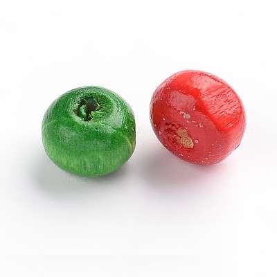 Natural Maple Wood Beads X-TB10MMY-1