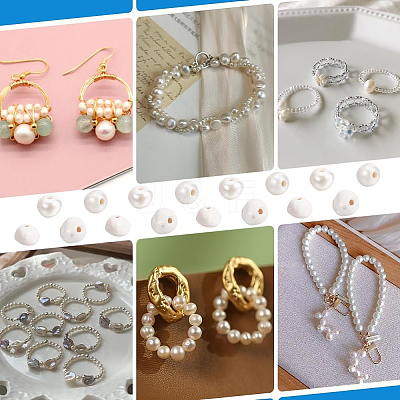 150Pcs 3 Styles Natural Cultured Freshwater Pearl Beads Strands PEAR-PH0001-35-1