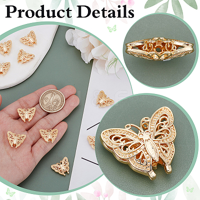 12Pcs Brass Charms KK-BC0014-46B-1
