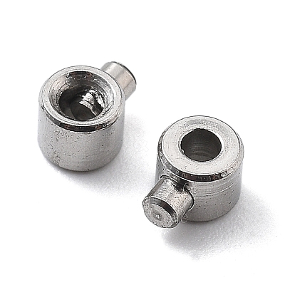 304 Stainless Steel Crimp Beads STAS-L216-51P-1