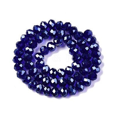 Electroplate Glass Beads Strands LS-EGLA-A044-T8mm-A06-1