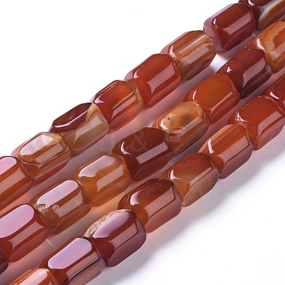 Natural Agate Beads Strands G-L542-B02-1