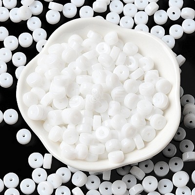 Opaque Colours Glass Seed Beads SEED-E001-P3x6mm-05-1