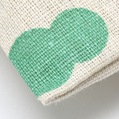 Printed Polycotton(Polyester Cotton) Packing Pouches Drawstring Bags ABAG-T004-10x14-19-1