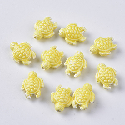 Handmade Porcelain Beads PORC-T005-001E-1