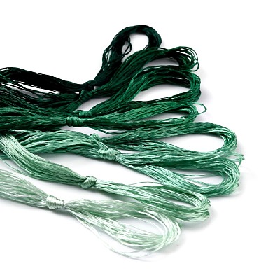 Real Silk Embroidery Threads OCOR-D012-01R-1