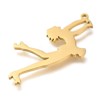 304 Stainless Steel Pendants STAS-R131-11G-04-1