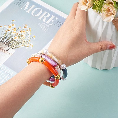 DIY Chunky Bracelet Making Kit DIY-SZ0008-83-1
