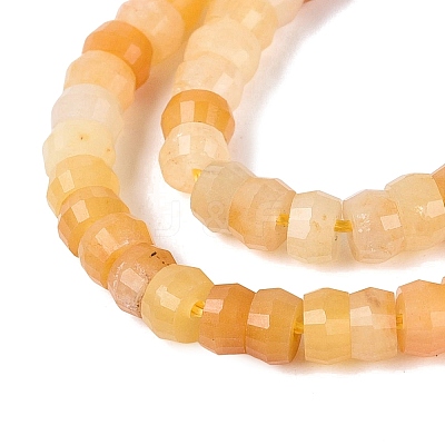 Natural Topaz Jade Beads Strands G-Q606-46A-13-1