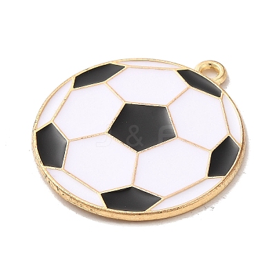 Alloy Enamel Pendants ENAM-R147-13B-G-1